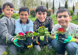 Qarabağ “DOST Evi” şöbəsində Dünya Autizm Məlumatlandırma Günü ilə əlaqədar "Birlikdə Rənglənən Dünyamız" adlı tədbir təşkil olunub