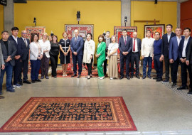 Beynəlxalq konfransın iştirakçıları 1 saylı DOST Mərkəzi və DOST İnklüziv İnkişaf və Yaradıcılıq Mərkəzi ilə tanış olublar