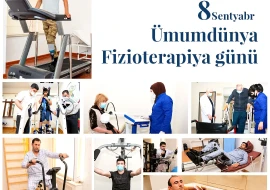 8 sentyabr - Ümumdünya Fizioterapiya Günüdür