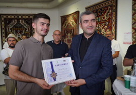 Təlimçimiz Fuad Musayevin Laçında fərdi sərgisi keçirilib