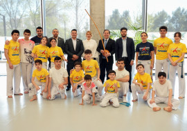 Beynəlxalq idman rəsmiləri DOST İnklüziv İnkişaf və Yaradıcılıq Mərkəzi ilə tanış olublar