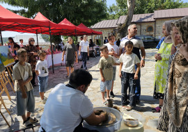 İsmayıllı “DOST Evi” tərəfindən Basqal qəsəbəsində sərgi-satış yarmarkası keçirilib