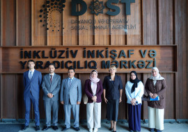 Oman Sultanlığının nümayəndə heyəti DOST İnklüziv İnkişaf və Yaradıcılıq Mərkəzində olub