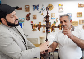 Xalq artisti Yusif Eyvazov DOST İnklüziv İnkişaf və Yaradıcılıq Mərkəzində olub