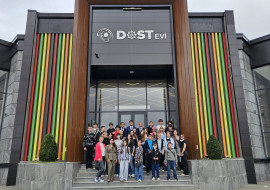 Ukraynadan gələn uşaqlar üçün İsmayıllı "DOST Evi"nə infotur təşkil edilib