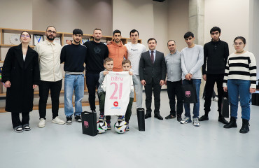 “Sabah” FK-nın üzvləri DOST İnklüziv İnkişaf və Yaradıcılıq Mərkəzində olublar
