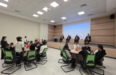 “DOSTluq şəhəri” layihəsi Qarabağ “DOST Evi”ndə təqdim olunub