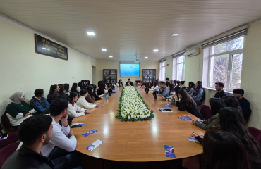 Ağcabədidə gənclərlə inklüzivlik mövzusunda maarifləndirici görüş keçirilib