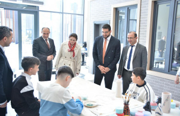 Şamaxı Rayon Mərkəzi Xəstəxanasının tibbi heyəti İsmayıllı “DOST Evi”ndə olub